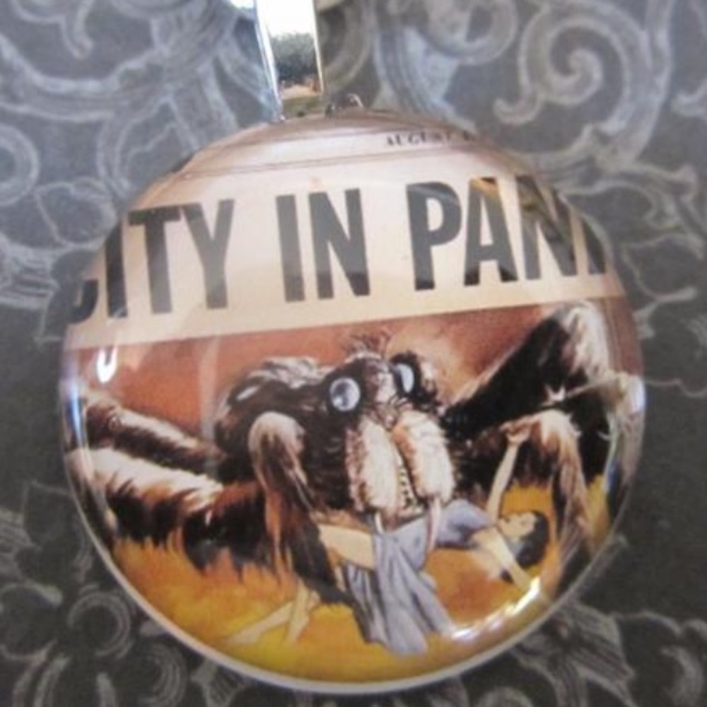 City in Pain Spider Necklace